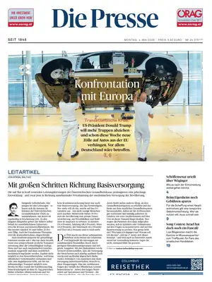 "Die Presse" Front Page