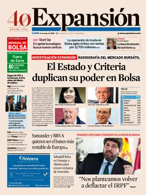 "Expansión" Front Page