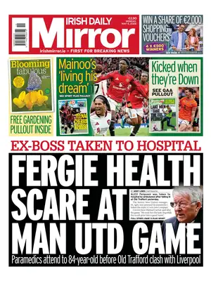 "Irish Daily Mirror" Front Page