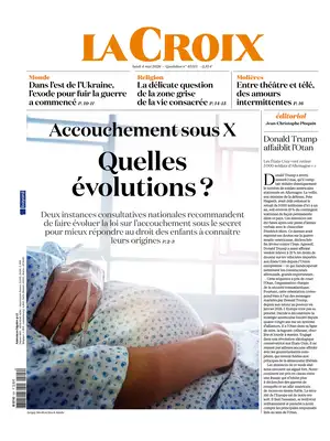 "La Croix" Front Page