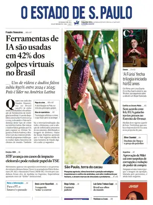 "O Estado de S. Paulo" Front Page