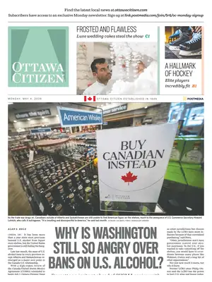 "Ottawa Citizen" Front Page