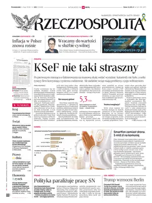 "Rzeczpospolita" Front Page