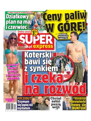 "Super Express" Front Page