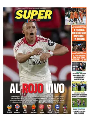 "Superdeporte" Front Page