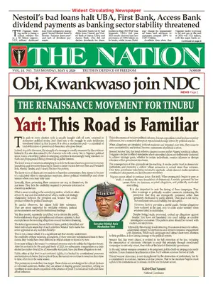 "The Nation (Nigeria)" Front Page
