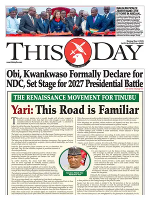 "ThisDay" Front Page