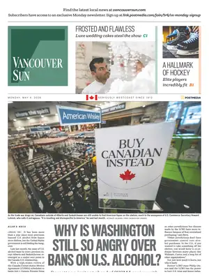 "Vancouver Sun" Front Page