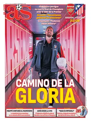 "AS | Madrid" Front Page