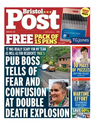 "Bristol Post" Front Page