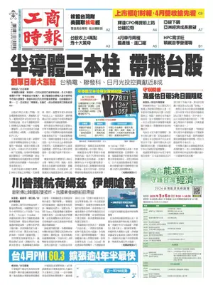 "Commercial Times" Front Page
