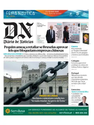 "Diário de Notícias" Front Page