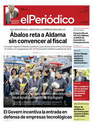 "El Periódico de Catalunya" Front Page