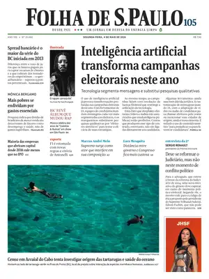 "Folha de S.Paulo" Front Page