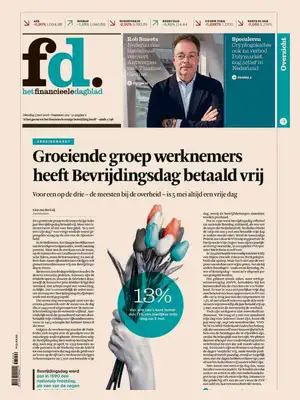 "Het Financieele Dagblad | FD" Front Page