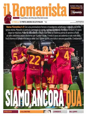 "Il Romanista" Front Page