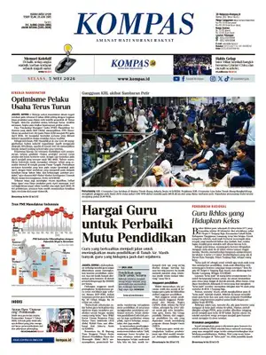 "Kompas" Front Page