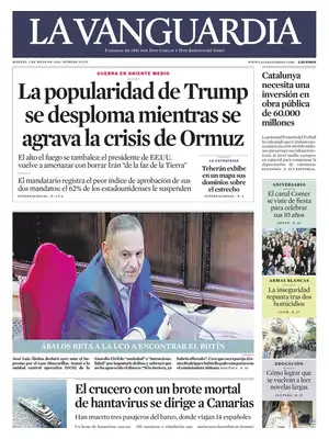"La Vanguardia" Front Page