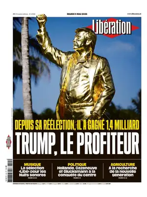 "Libération" Front Page