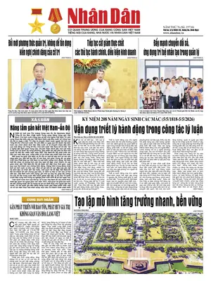 "Nhân Dân" Front Page