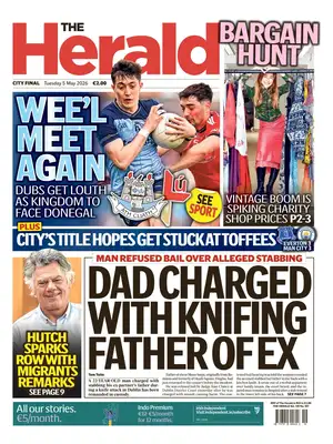 "The Herald | Ireland" Front Page