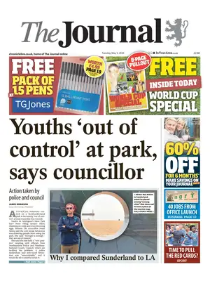 "The Journal | Newcastle" Front Page