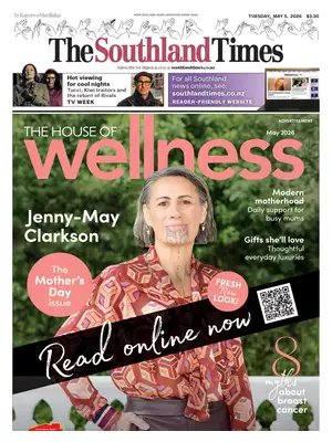 "The Southland Times" Front Page