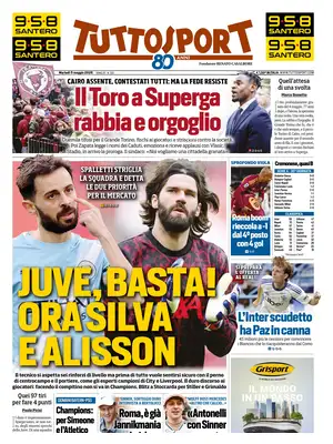 "Tuttosport" Front Page