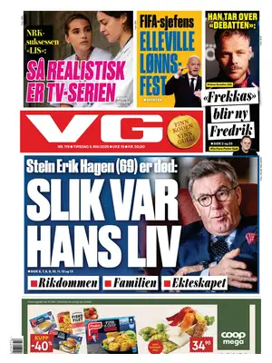 "Verdens Gang | VG" Front Page