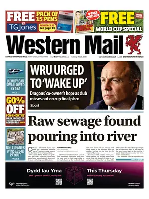 "Western Mail | Wales" Front Page
