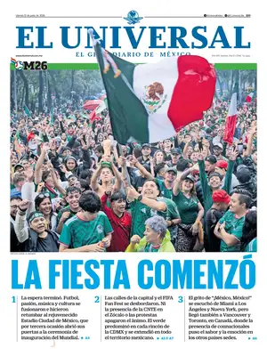 "El Universal (Mexico)" Front Page
