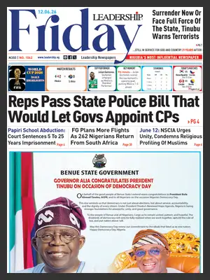"Leadership" Front Page