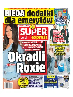 "Super Express" Front Page