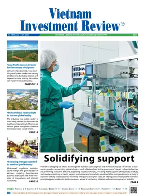 "Vietnam Investment Review" Front Page