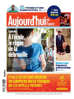 "Aujourd'hui en France" Front Page