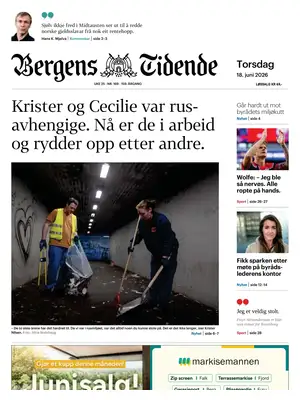 "Bergens Tidende" Front Page