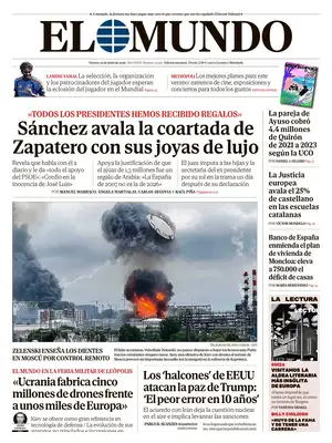 "El Mundo" Front Page