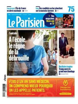 "Le Parisien" Front Page