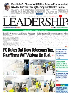 "Leadership" Front Page