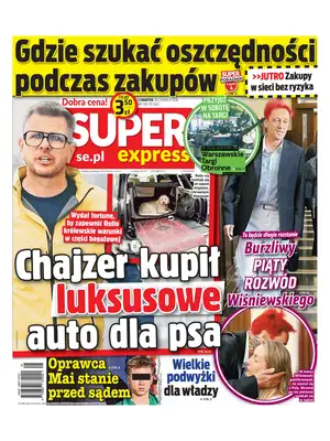 "Super Express" Front Page
