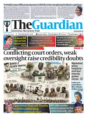 "The Guardian (Nigeria)" Front Page
