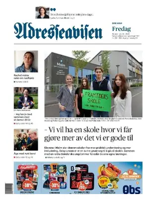 "Adresseavisen" Front Page
