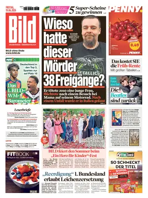 "Bild" Front Page
