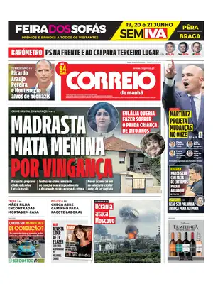 "Correio da Manhã" Front Page