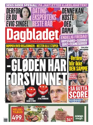 "Dagbladet" Front Page