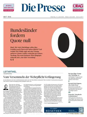 "Die Presse" Front Page