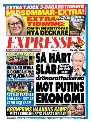 "Expressen" Front Page