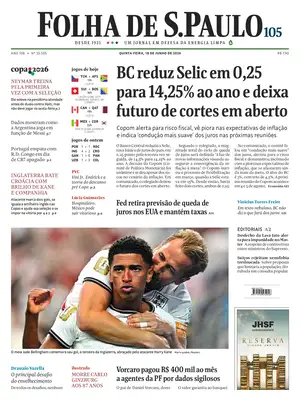 "Folha de S.Paulo" Front Page