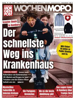 "Hamburger Morgenpost" Front Page