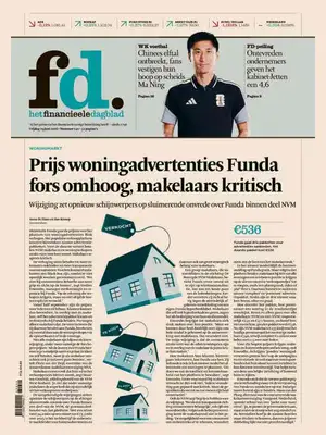 "Het Financieele Dagblad | FD" Front Page